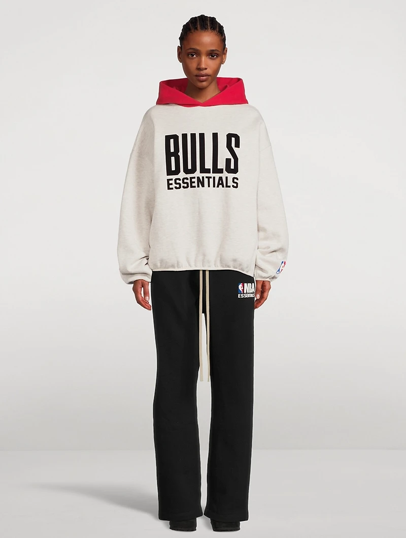 Fear of God Essentials x NBA Bulls Hoodie