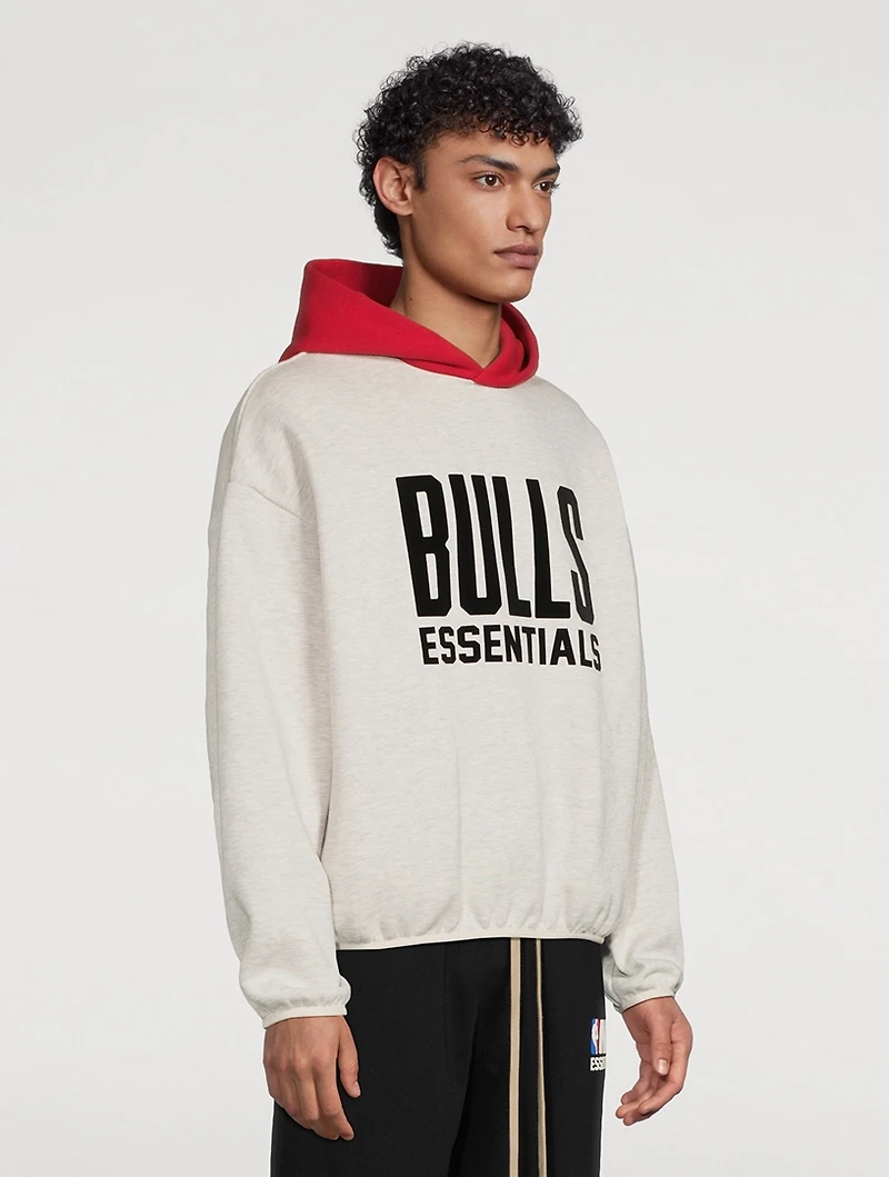 Fear of God Essentials x NBA Bulls Hoodie