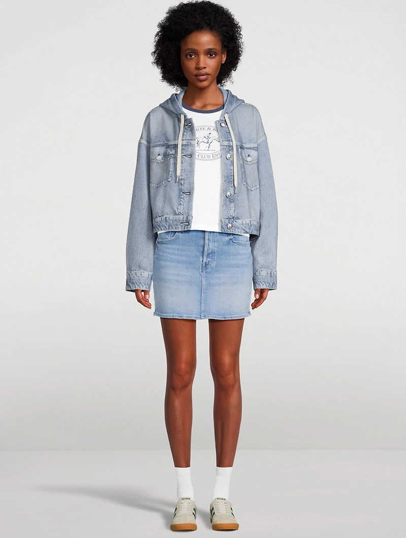 The Vagabond Denim Mini Skirt