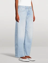The Full Pipe Barrel-Leg Jeans