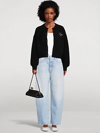 The Full Pipe Barrel-Leg Jeans