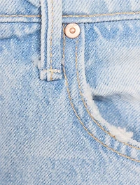 The Full Pipe Barrel-Leg Jeans