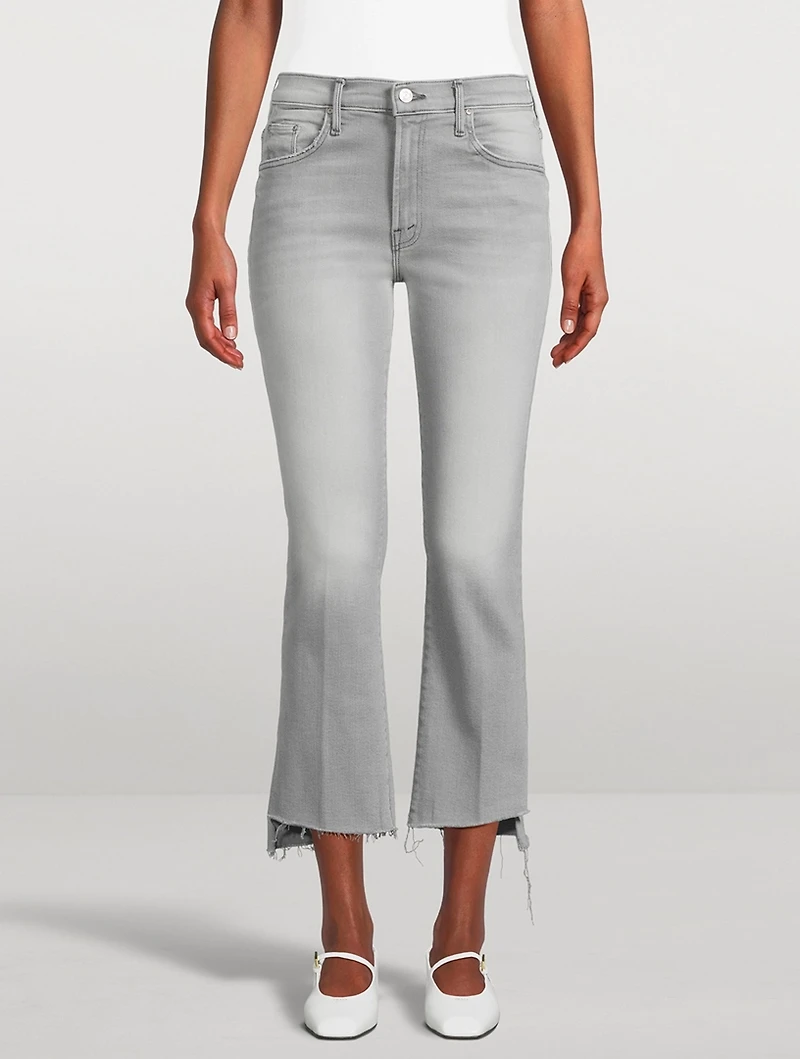The Insider Bootcut Cropped Jeans