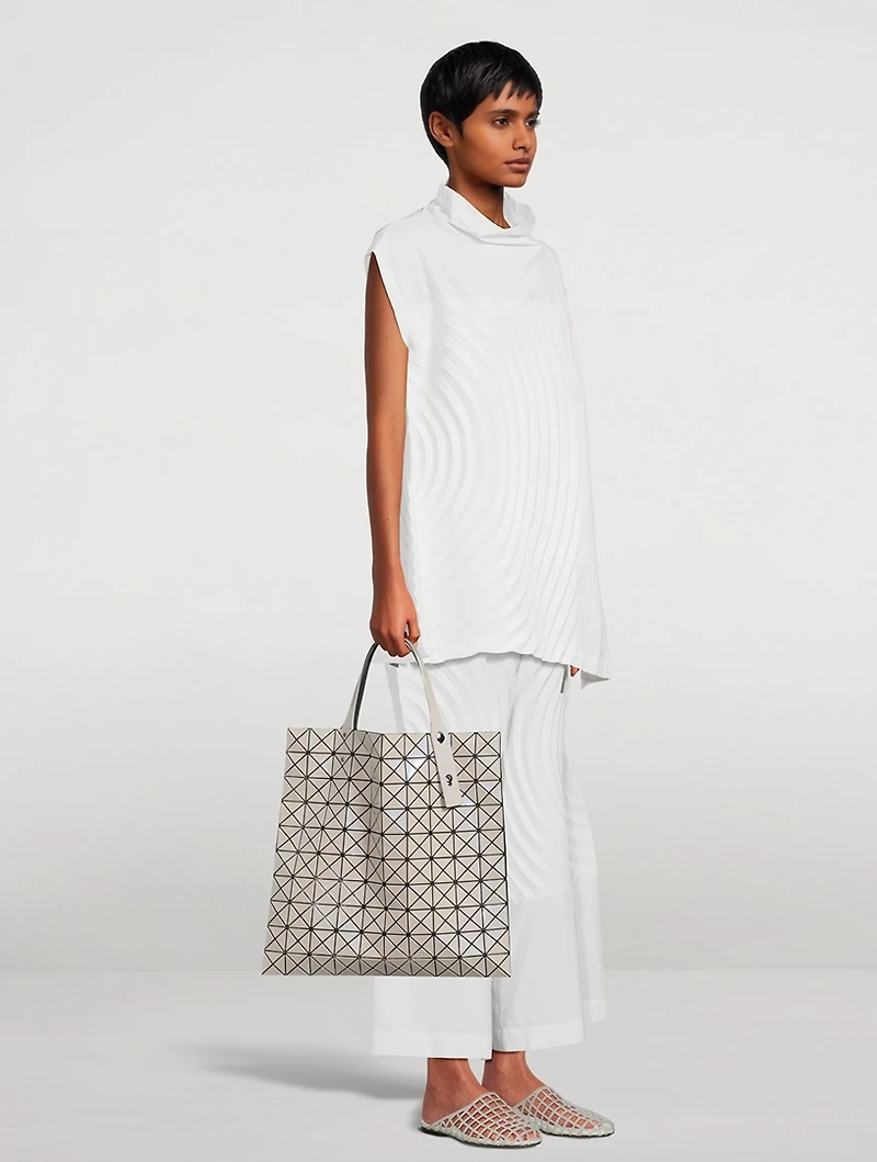 Large Prism Metallic Tote Bag