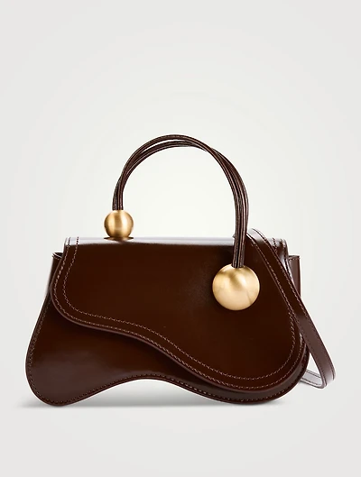 Kazia Leather Crossbody Bag