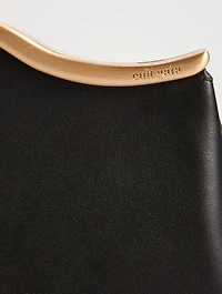 Valma Leather Clutch