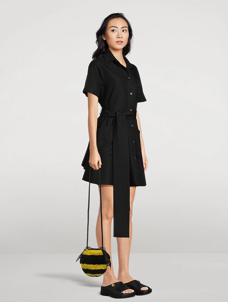 Loewe x Paula's Ibiza Bee Raffia Crossbody Bag