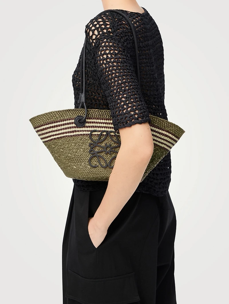 Loewe x Paula's Ibiza Small Anagram Basket Bag