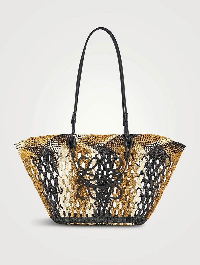 Loewe x Paula's Ibiza Medium Anagram Ajouré Basket Bag
