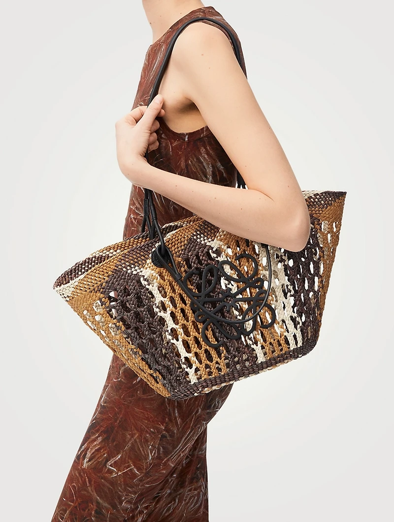 Loewe x Paula's Ibiza Medium Anagram Ajouré Basket Bag