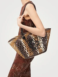 Loewe x Paula's Ibiza Medium Anagram Ajouré Basket Bag