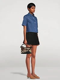 Loewe x Paula's Ibiza Small Puzzle Edge Raffia Bag