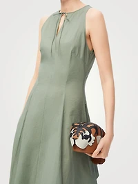 Loewe x Paula's Ibiza Tiger Leather Crossbody Bag