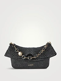 Loewe x Paula's Ibiza Small Ola Raffia Shoulder Bag