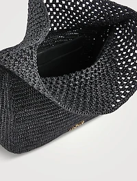 Loewe x Paula's Ibiza Small Ola Raffia Shoulder Bag