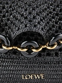Loewe x Paula's Ibiza Small Ola Raffia Shoulder Bag