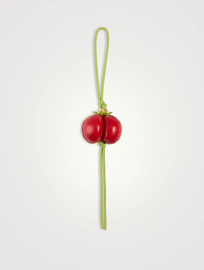 Loewe x Paula's Ibiza Tomato Leather Bag Charm