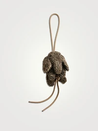 Loewe x Paula's Ibiza Elephant Raffia Bag Charm