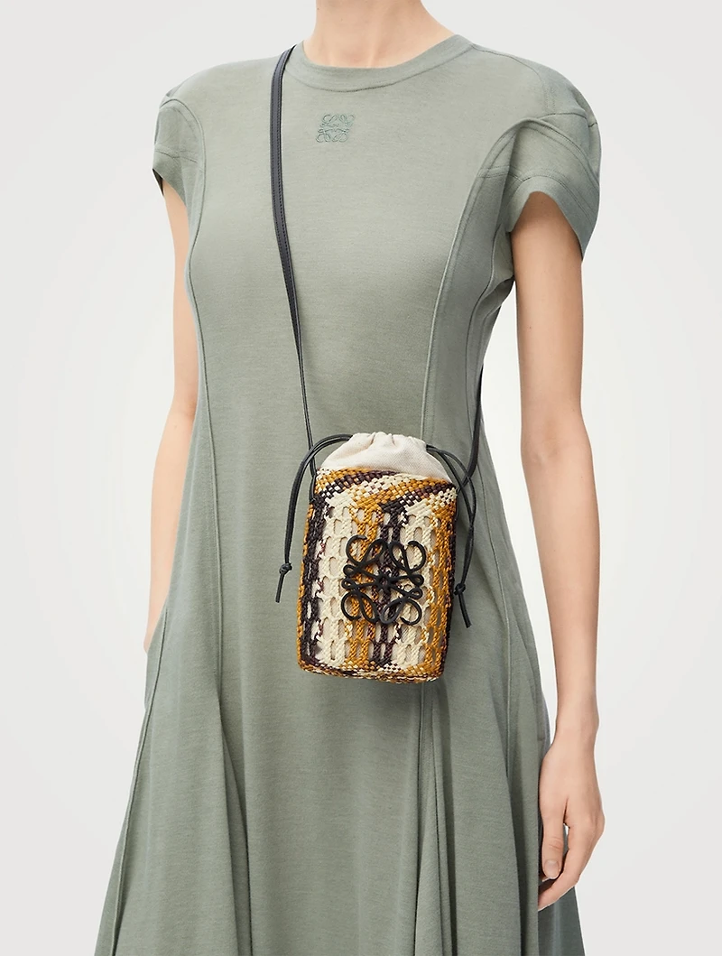 Loewe x Paula's Ibiza Anagram Ajouré Crossbody Bag