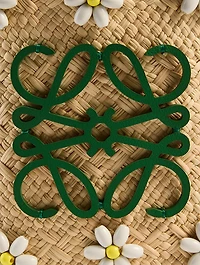 Loewe x Paula's Ibiza Anagram Beaded Raffia Crossbody Bag
