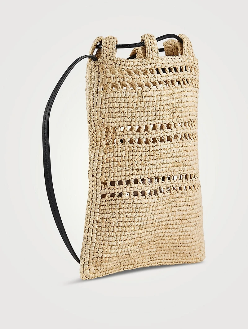 Loewe x Paula's Ibiza Raffia Crossbody Bag