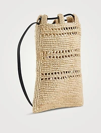 Loewe x Paula's Ibiza Raffia Crossbody Bag