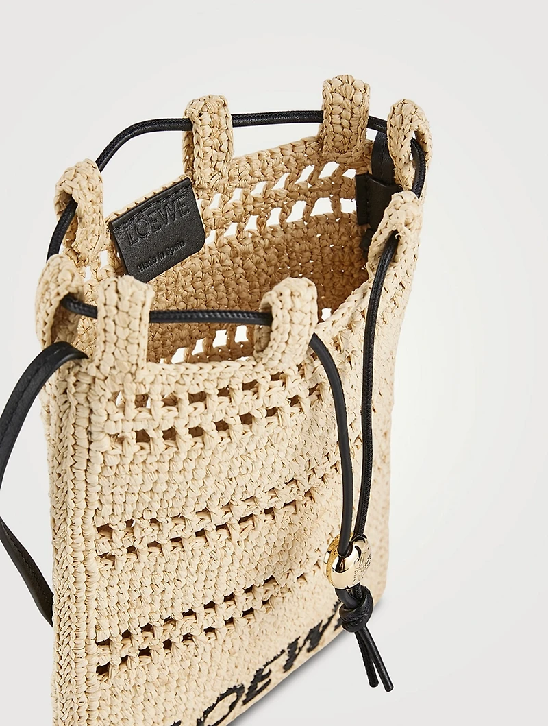 Loewe x Paula's Ibiza Raffia Crossbody Bag