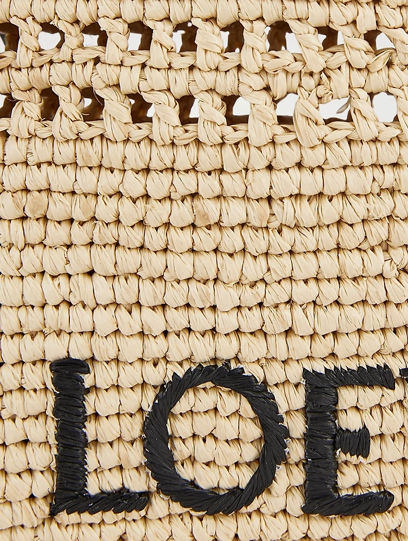 Loewe x Paula's Ibiza Raffia Crossbody Bag