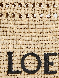 Loewe x Paula's Ibiza Raffia Crossbody Bag