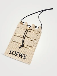 Loewe x Paula's Ibiza Raffia Crossbody Bag