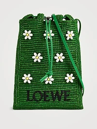 Loewe x Paula's Ibiza Beaded Raffia Crossbody Bag