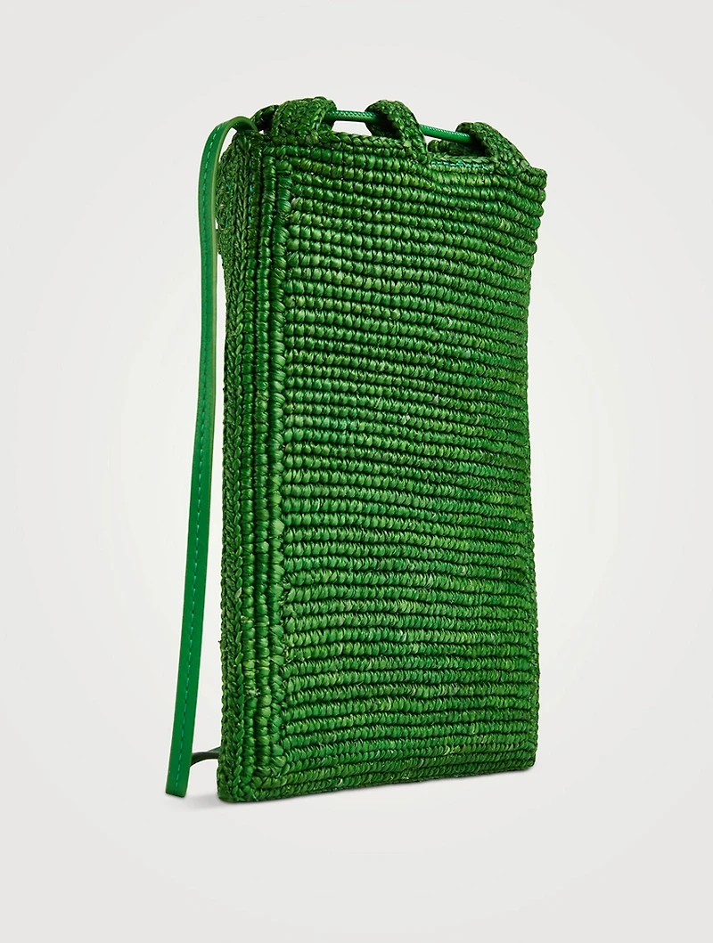 Loewe x Paula's Ibiza Beaded Raffia Crossbody Bag