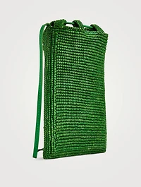 Loewe x Paula's Ibiza Beaded Raffia Crossbody Bag