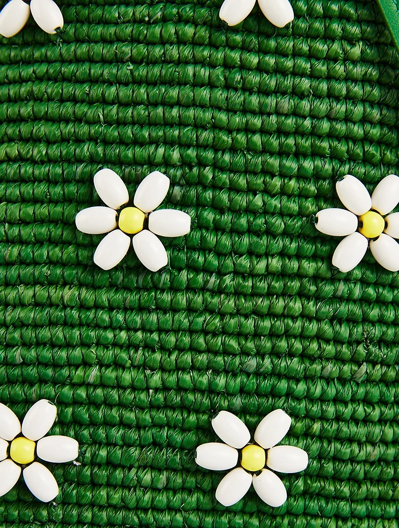 Loewe x Paula's Ibiza Beaded Raffia Crossbody Bag