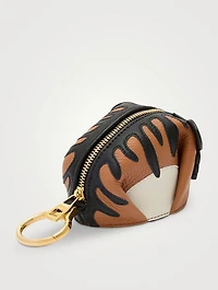 Loewe x Paula's Ibiza Tiger Leather Charm Coin Pouch