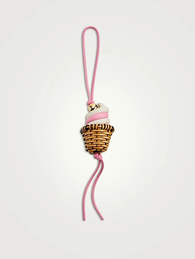 Loewe x Paula's Ibiza Ice Cream Leather Bag Charm