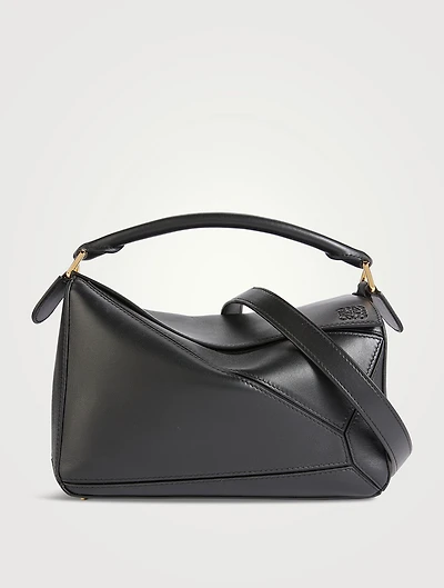 Small Featherlight Puzzle Leather Bag