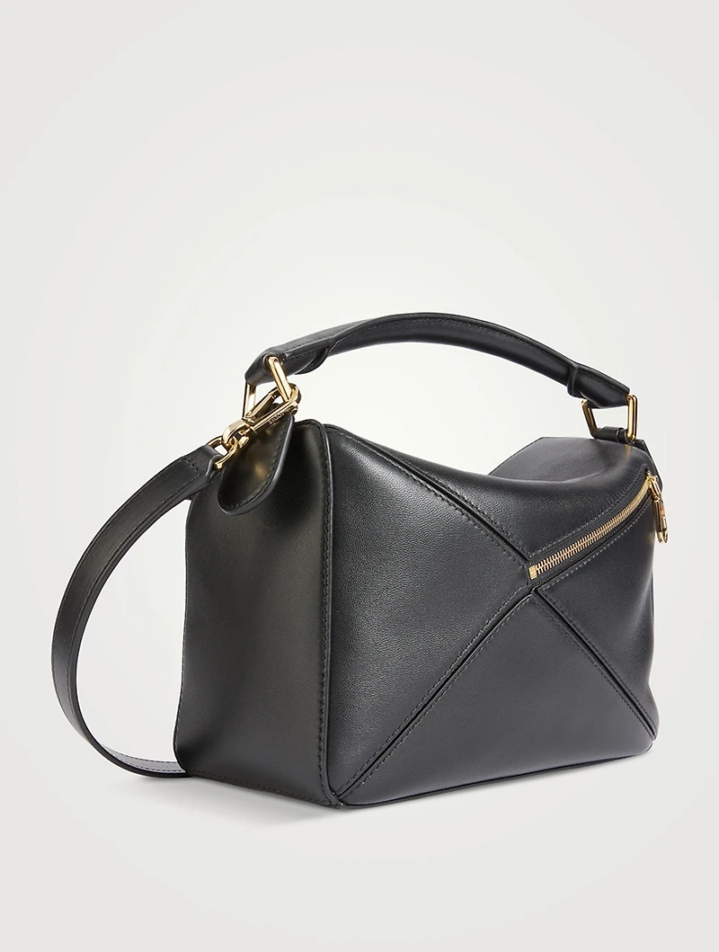 Small Featherlight Puzzle Leather Bag