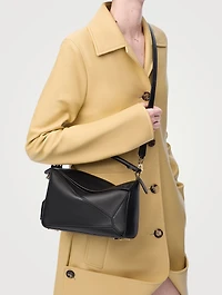 Small Featherlight Puzzle Leather Bag