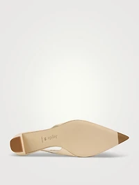 Clara Leather Slingback Pumps