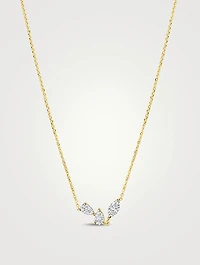 Dali 18K Gold Pendant Necklace