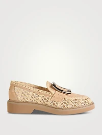 Viv' Rangers Raffia Loafers