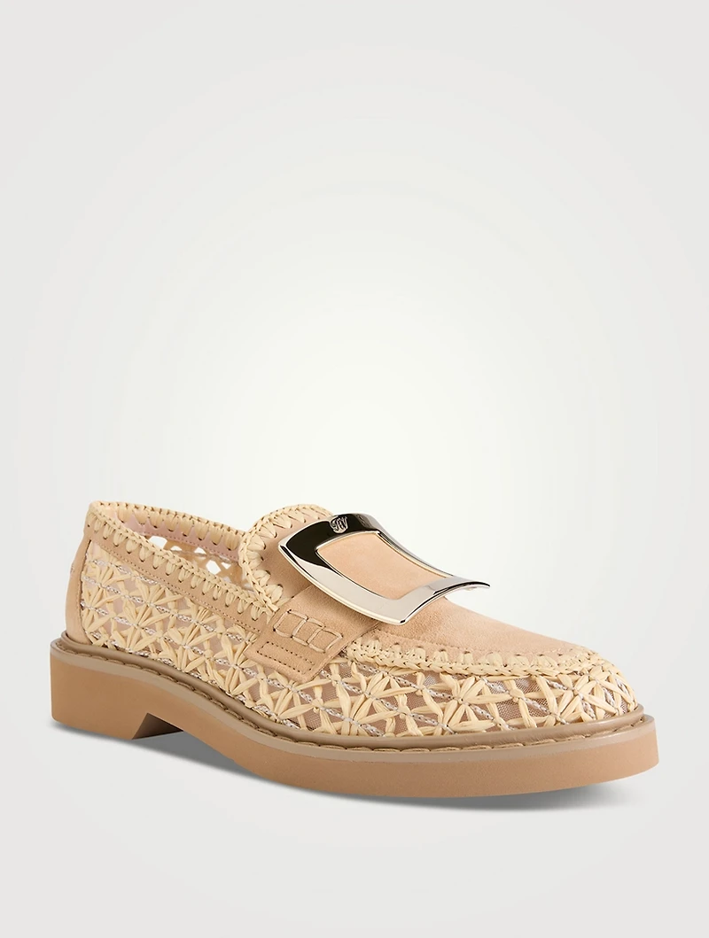 Viv' Rangers Raffia Loafers