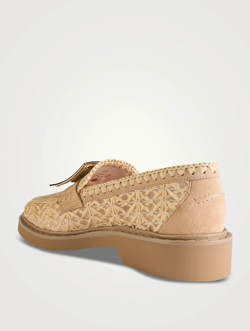 Viv' Rangers Raffia Loafers