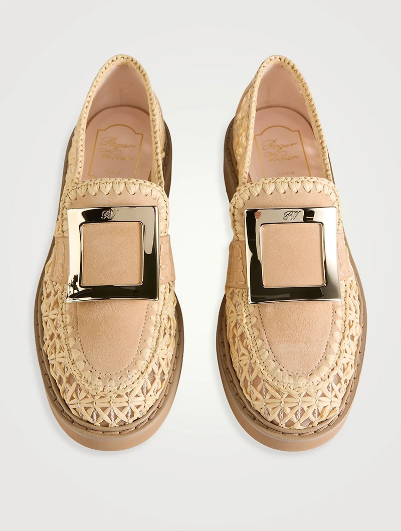 Viv' Rangers Raffia Loafers