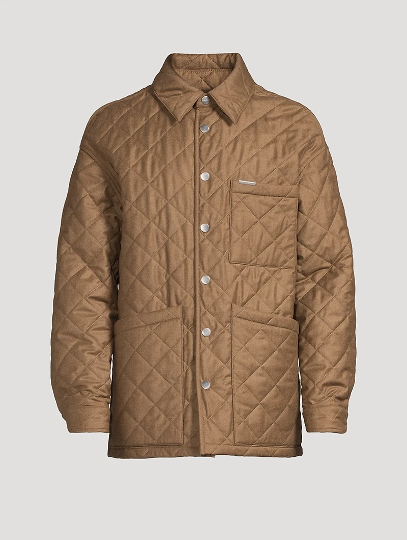 Wool Quilted Jacket
