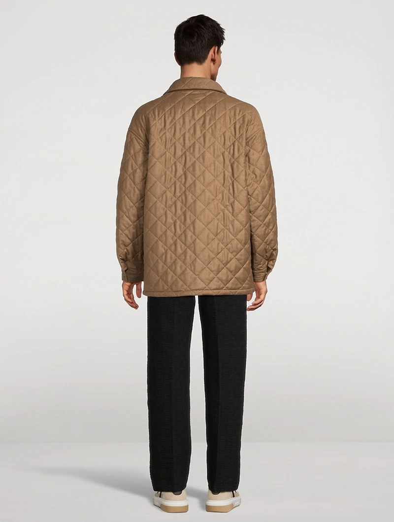 Wool Quilted Jacket