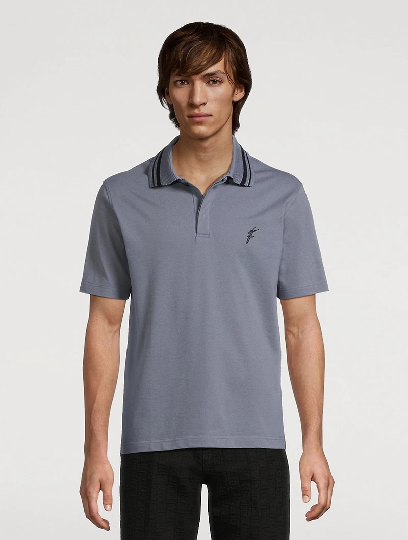 Embroidered Polo Shirt