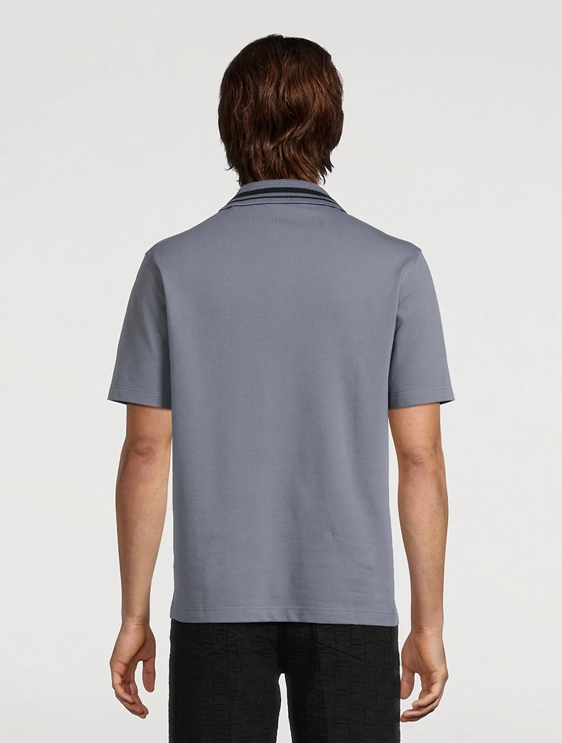 Embroidered Polo Shirt