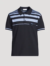 Cotton Short-Sleeve Polo Shirt